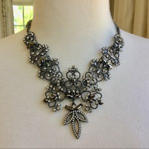 New rhinestone statement necklace